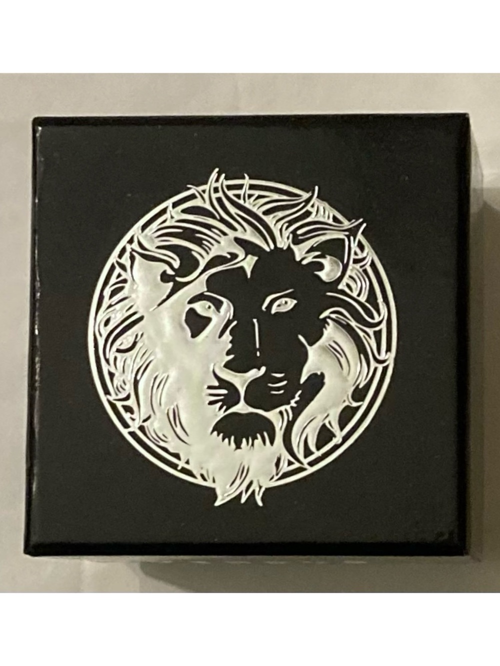Black / Silver Versus Versace Watch Box & Authenticity Card